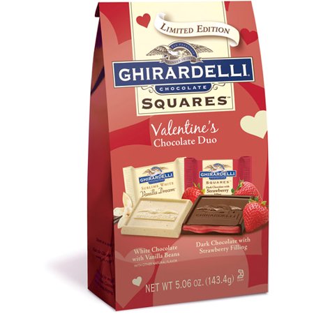Ghirardelli Chocolate Squares Valentine's Chocolate Duo, 5.06 oz ...