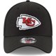 thumbnail image 2 of Gorra New Era NFL 39THIRTY Kansas City Chiefs negra S/M, 2 of 6