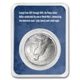 thumbnail image 2 of 1922-1925 Peace Silver Dollar BU - w/Eagle Wings Card, 2 of 4