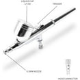thumbnail image 3 of Airbrush Kit Dual-Action Gravity Feed Airbrush Set with a 0.3mm Tip and 1/4 oz.Cake Decorating, Tattoo, Nails,Models Art$$Art & Craft, 3 of 5