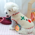 thumbnail image 4 of Christmas Dog Sweater Vest Xmas Puppy Costume Pet Holiday Warm Fall Winter Clothes for Small Dogs Cats Pullover Cat Sweaters XS-XL, 4 of 6