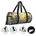 thumbnail image 3 of Xecao Flower Butterfly Skull Couple Print Travel Duffle Bag, Bag Carry On Tote Bags for Women, Travel Sport Gym Bag for Men, Hospital Bag for Labor and Delivery, 3 of 6