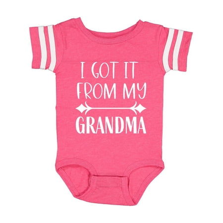 

Inktastic I Got It From My Grandma Gift Baby Boy or Baby Girl Bodysuit