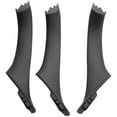 thumbnail image 2 of 7Pcs Car Inner Door Handle Window Lift Switch Armrest Panel For- 5 Series F10 F11 F18 2010-2017 RHD 51417225875 RHD,3 x Door handle panel 1 x Armrest panel 3 x Window switch,black, 2 of 5