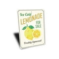 thumbnail image 3 of Ice Cold Lemonade Novelty Decor, Metal Wall Sign - 10x14 Inches, 3 of 4