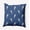 Nautical Navy, variant on Simply Daisy 16-inch Square Sea Horses Polyester Indoor Pillow, Nautical Navy Qty 1