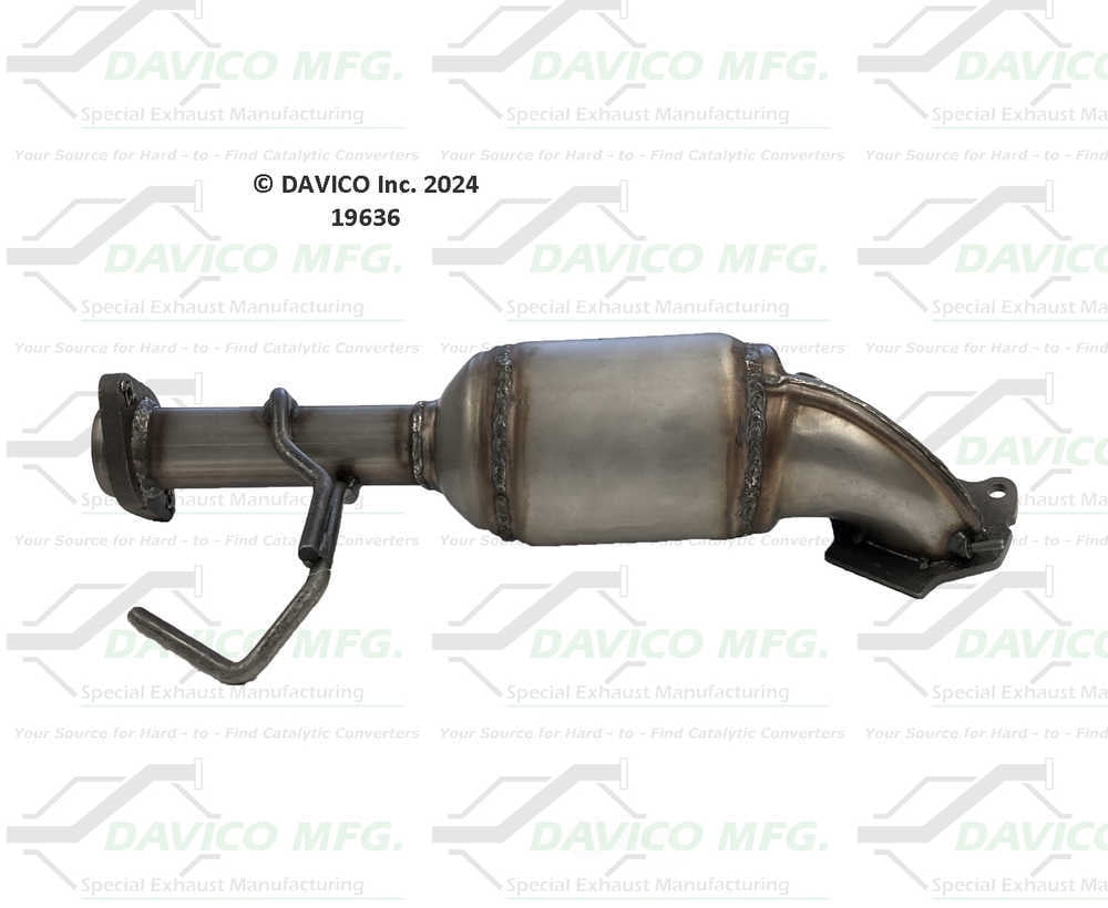 Davico Mfg 19636 Direct-Fit Catalytic Converter