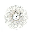 thumbnail image 2 of Handmade Crystals Metal Wall Clock, 2 of 5