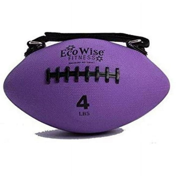 4 lbs EcoWise Slim Olive Weight Ball, Lavender -7.25 in. dia.