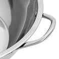 thumbnail image 6 of Stainless Steel Hot Pot W/ Divider Round Shabu Pot & Glass Lid, 6 of 14