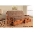 thumbnail image 3 of Kodiak Furniture Monterey Futon with Fabric Mattress in Marmont Blue/Barbados, 3 of 5