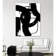thumbnail image 2 of Giant Art 72x54 BlackThoroughfares II Fine Art Giant Canvas Print in White, 2 of 3