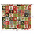 thumbnail image 5 of Pioneer Flower Floral Print Pattern Shower Curtain 84"x72", Bathroom Decorative Shower Curtain Set with 12 Hooks, Waterproof Washable, 5 of 6