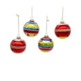 thumbnail image 3 of Kurt S. Adler Early Years Glass, 4 Piece Ornament Set, 75MM, Multi-Color, 3 of 4