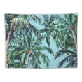 thumbnail image 5 of Creowell Palm Tree Green Leaf Tapestries Multi Size Tropical Jungle Tree with Fruits Nature Plants Tapestry for Bedroom Aesthetic Home Decor Backdrop Men Women Dorm Wall Tapestry Painting, 5 of 6