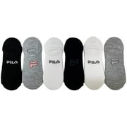 Fila Women's 6-Pack Mesh Logo Super No Show Socks Multi