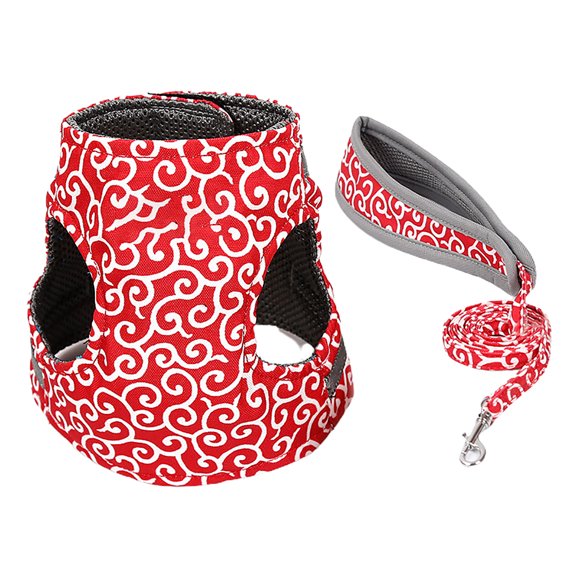 Pet Dog Cats Harness and Leash Set Pet Vest Harness Walking Lead Rope Leashes