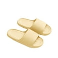 thumbnail image 3 of Xunlbb Lightweight Sandals for Women Men Comfort Non-Slip Pillow House Sandals Waterproof Shower Shoes Indoor Slides Bathroom Sandals Slip On Slide Sandals Easy to Clean 37-45, 3 of 4