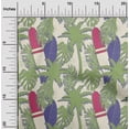thumbnail image 2 of oneOone Cotton Cambric Light Green Fabric Tropical Quilting Supplies Print Sewing Fabric By The Yard 42 Inch Wide, 2 of 4