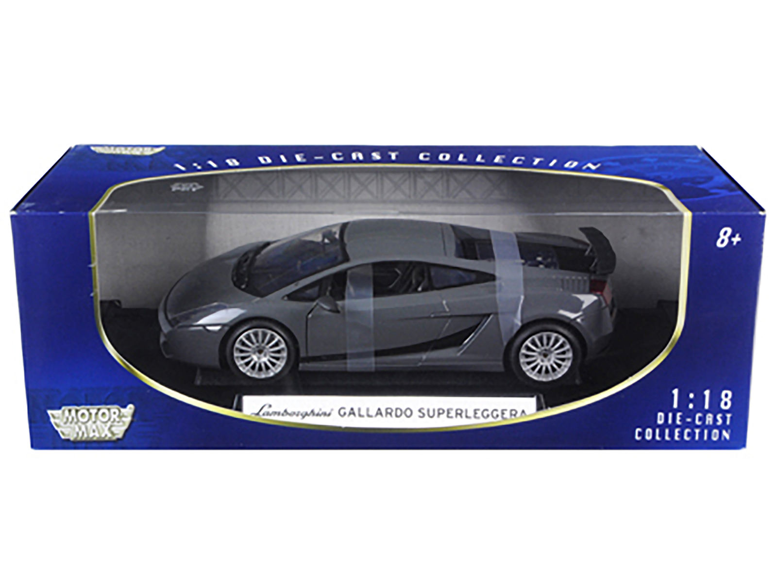 Lamborghini Gallardo Superleggera Grey 1/18 Diecast Model Car by