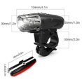 thumbnail image 1 of Bike Lights Set USB Rechargeable Bicycle Headlight & Tail Light Waterproof Cycle Front Headlight and Back Light Dual Front & Rear Bright Light, 1 of 5