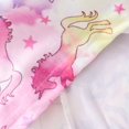 thumbnail image 6 of Uccdo 1-8T Toddler Girls Casual Pleated Dresses, Little Girls Summer Cartoon Beach Sundress Fly Sleeve A-Line Dress, 6 of 8