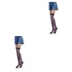 thumbnail image 4 of Guardurnaity Medias sobre la rodilla Calcetería Medias divertidas Calcetines altos iris Calentador Muslo Carnaval Fiesta de baile Mascarada Tipo 24 tipo 24 2piezas Guardurnaity CBP386301, 4 of 6