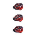thumbnail image 2 of ZheElen PC Confortable Cycle pour Hommes - Résistance à l'Air Légère Réduite Résistance aux Impacts Réglable Sans Charge Conduite Noir Rouge 3Ensemble, 2 of 6