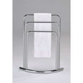 thumbnail image 4 of Room Designs Towel Stand Chrome Modern Crescent Base; Rod Top, 4 of 4
