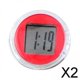 thumbnail image 1 of 2x Mini Reloj Digital de Motocicleta Sticky On Time Display Reloj de Manillar de Motocicleta Reloj de Esfera Redonda Reloj de Motocicleta para Vehícul 2 piezas, 1 of 8