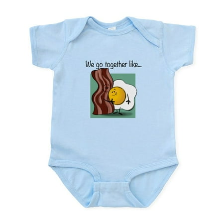 

CafePress - Bacon And Eggs Infant Bodysuit - Baby Light Bodysuit Size Newborn - 24 Months