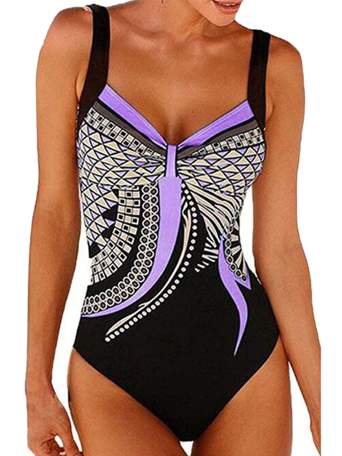 2020 2018 Backless One Piece Swimsuit Black Womens Sexy Swimwear