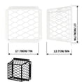 thumbnail image 2 of fastboy Cache-Ventilation en Acier Inoxydable pour Animaux de Compagnie, Protection de Ventilation, Noir, 2 of 4