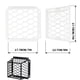 thumbnail image 3 of Inteprter Cubierta de ventilación resistente y duradera, resistente a las mordeduras de animales, más resistente que las cubiertas a prueba de Decoración del hogar blanco, 3 of 5