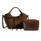 thumbnail image 3 of Bolso Bandolera para Mujer Con Correa Ajustable Cuero PU (rojo Vino), 3 of 7