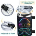 thumbnail image 4 of Gamer Gift for Men from Daughter, Son, Kids, Wife - 40oz Game Tumbler With Handle and straw for Father''s Day, Christmas, Birthday, Valentines Day - 40 oz Stainless Steel Tumbler for Gaming Men, 4 of 6