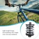 thumbnail image 3 of Greeniant Amortiguador trasero piezas de ciclismo al aire libre amortiguadores de bicicleta accesorios accesorio de bicicleta plegable Ciclismo Plata, 3 of 6