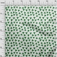 thumbnail image 3 of oneOone Cotton Cambric Green Fabric Geometric Triangle Sewing Craft Projects Fabric Prints by Yard 42 Inch Wide, 3 of 4