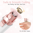 thumbnail image 4 of CHOK Rechargeable Eyebrow Razor & Facial Hair Removal for Women  2 IN 1 Eyebrow Trimmer and Painless Face Razors for Women face(USB charging model - including USB charging cable), 4 of 7