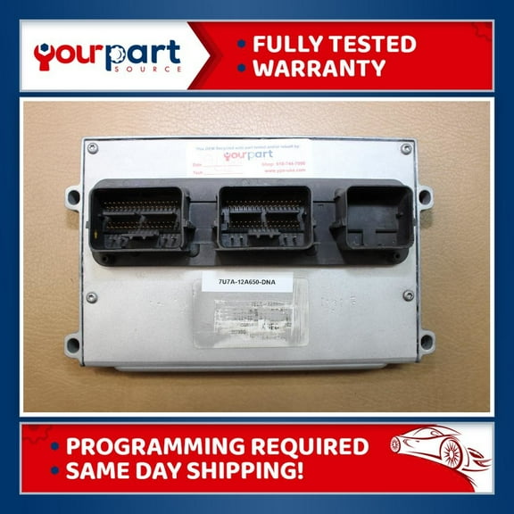 07 FORD FUSION MILAN 3.0L ENGINE COMPUTER ECM PCM ECU 7E5A-12A650-ALA PROBADA PCM