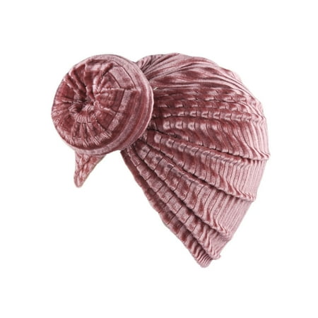 

Hunpta Hats For Kids Newborn Baby Solid Hat Cap Beanie Pleuche Stripe Headband Headwear Accessories