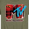 thumbnail image 3 of MTV Logo - Grunge Plaid - Toddler And Youth Short Sleeve Graphic T-Shirt, 3 of 5