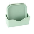 thumbnail image 1 of Fruit Plate Tray Multipurpose Salad Dish Eco Friendly Kitchen Dinner Plate For HouseholdGreen 8 Shallow Plate Base, 1 of 1