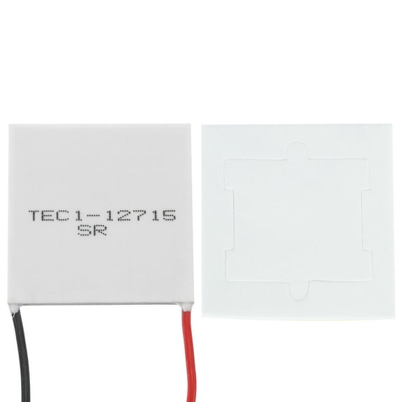 TEC1-12715 Semiconductor Refrigeration Tablets 15.8V 15A 130W Heatsink Thermoelectric Cooler Cooling 40x40mm