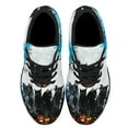 thumbnail image 2 of Black Cat Pumpkin Halloween Shoes Sneakers for Women Men Black Size 8.5, 2 of 7