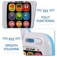 thumbnail image 2 of Miangastore Arabic Language Music Cellphone Arabic Language Baby Toy Arabic Language Learning Machine Toy Pretend Play Phone Baby Phone Toy, 2 of 8