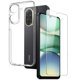 thumbnail image 1 of NORTHJO Compatible with Xiaomi Redmi A5 4G /Poco C71 4G Transparent Shell Soft TPU Mobile Phone Protective Case with Tempered Glass Screen, 1 of 4