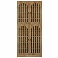 thumbnail image 4 of Yardi Yarda Rustic Wooden Double-Door Storage Cabinet, Rustic Wood Kitchen Pantry, Brown, 4 of 7