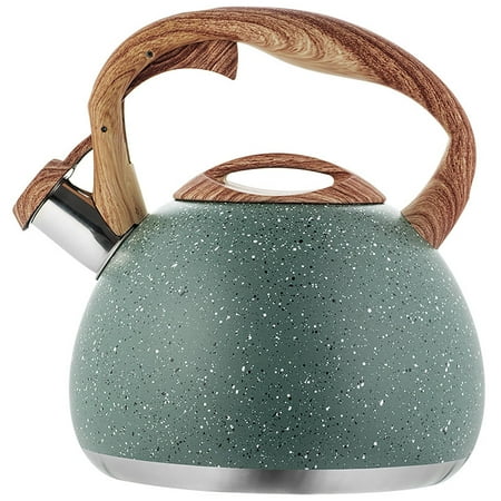

ibaste Stainless Steel Tea Kettles | Whistling Stovetop Kettle with Heat Resistant Cool Handle | Kitchen Stove Tea Coffee Kettle Hot Water Heater Boiler Warmer Maker Machines for Stove Top Boiling Wat