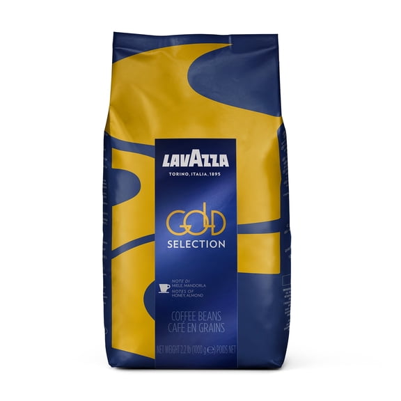 Lavazza Gold Selection Whole Bean Coffee, Arabica and Robusta Blend, 2.2 lb Bag (Pack of 1)